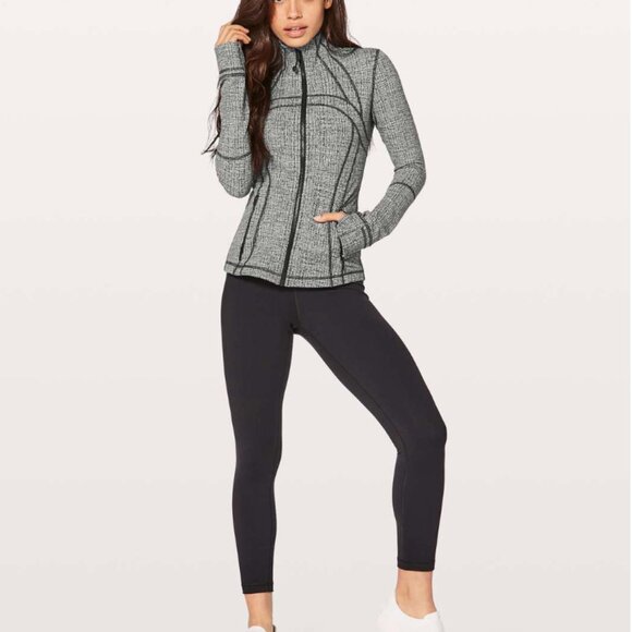 Lululemon Define Jacket Black White rush jacquard pattern 12 - Picture 12 of 13